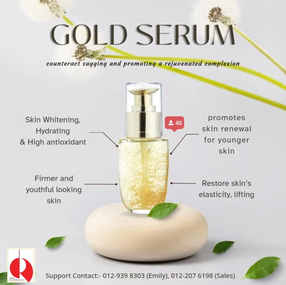 Gold Serum-Poster